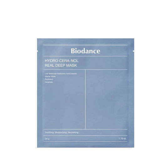 Mascarilla hidratante profunda  Biodance Hydro Cera-nol Real Deep Mask 1pz
