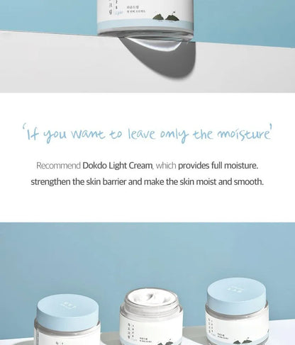 Crema hidratante Dokdo Light Cream Round Lab