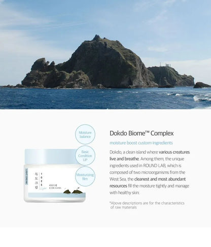 Crema hidratante Dokdo Light Cream Round Lab