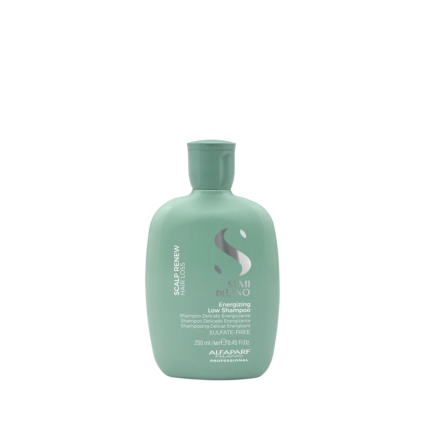 Shampoo Anticaída Alfaparf Milano Semi Di Lino Scalp Renew Low Shampoo 250ml