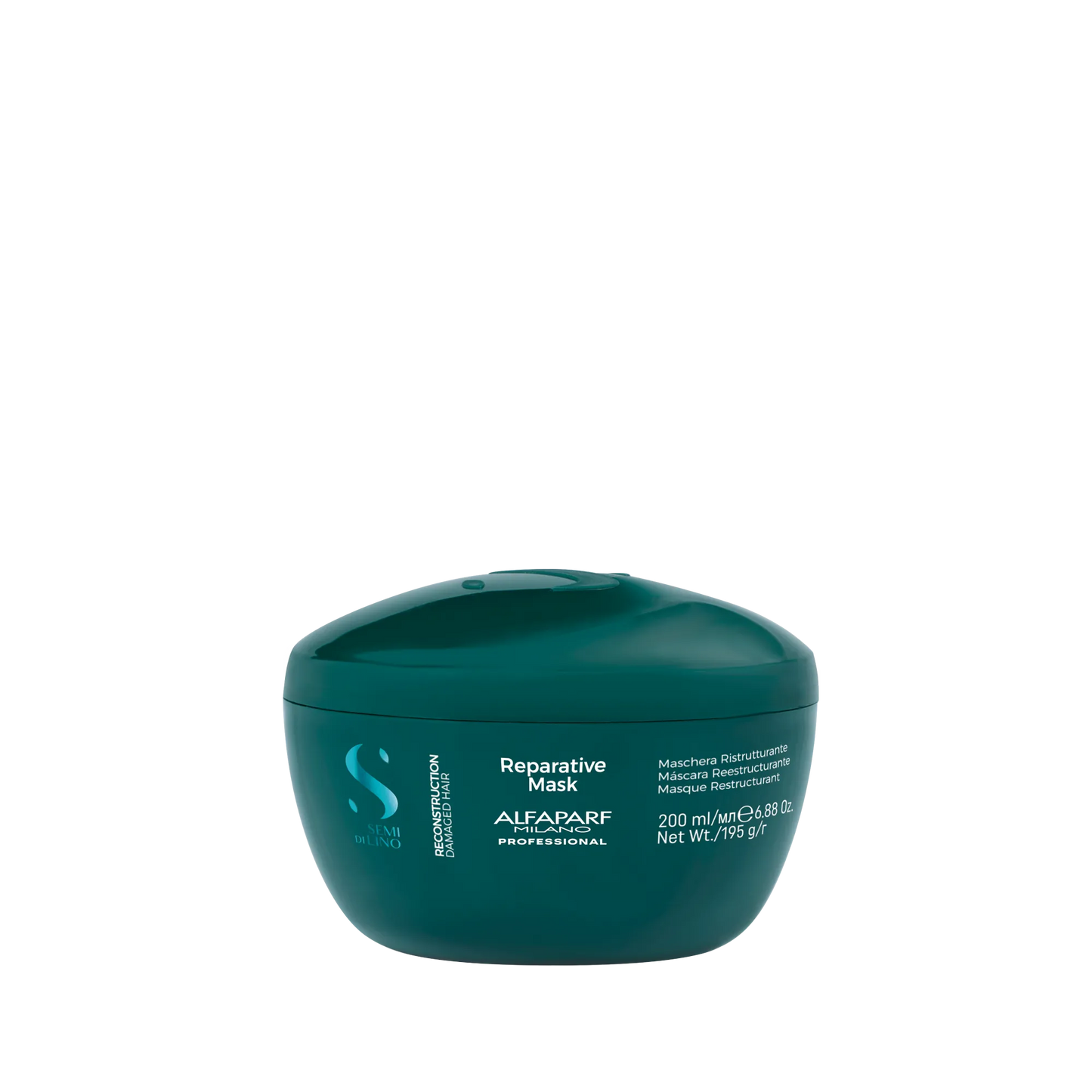 Mascarilla Reparadora Alfaparf Milano Semi Di Lino Reparative Mask 200ml