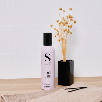 Mousse fijación media Alfaparf Milano Semi Di Lino Flexible Mousse 250ml