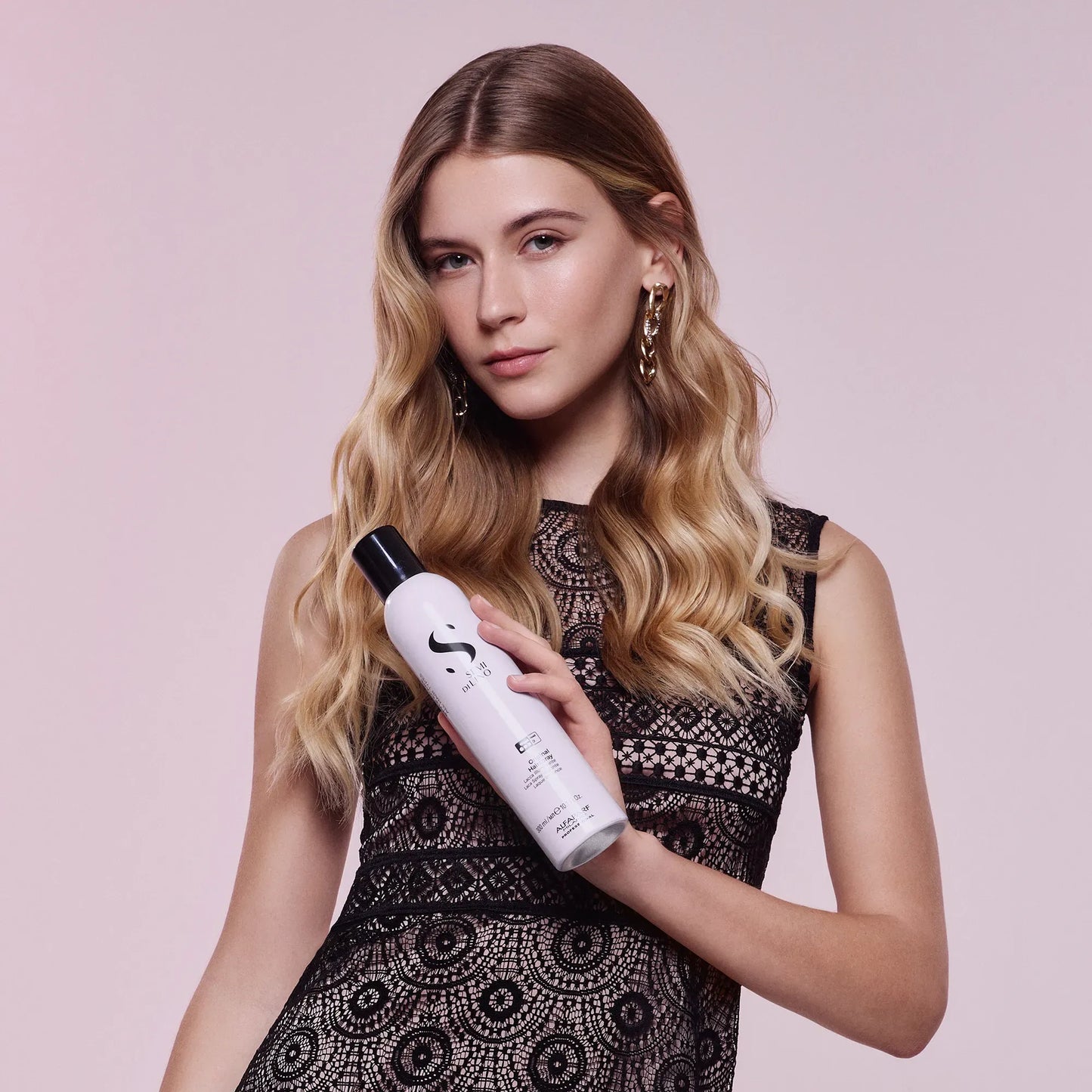 Laca fijación media Alfaparf Semi Di Lino Original Hairspray 300ml