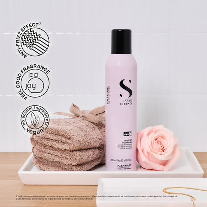 Laca fijación media Alfaparf Semi Di Lino Original Hairspray 300ml