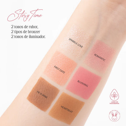 Paleta de sombras Atenea Storytime