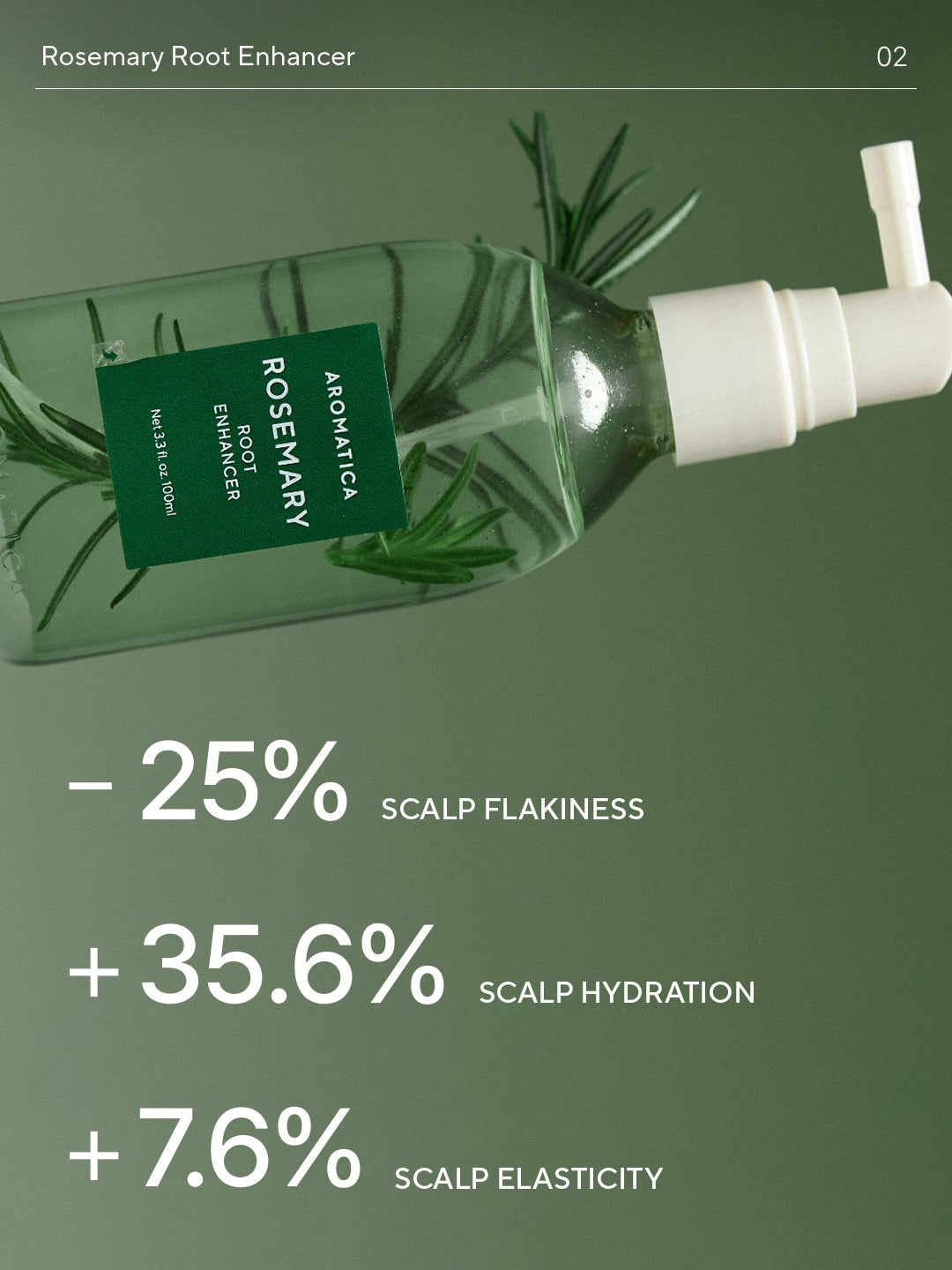 Tónico fortalecedor capilar con Romero Aromatica Rosemary Root Enhancer 100ml