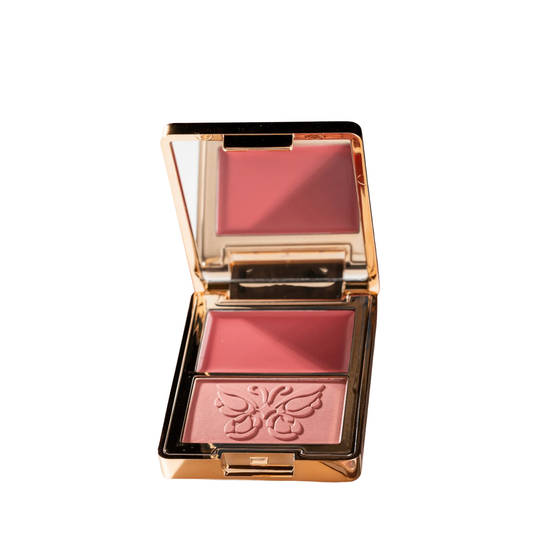 Rubor en duo crema y polvo Enchanté Vibrant Blush Duo