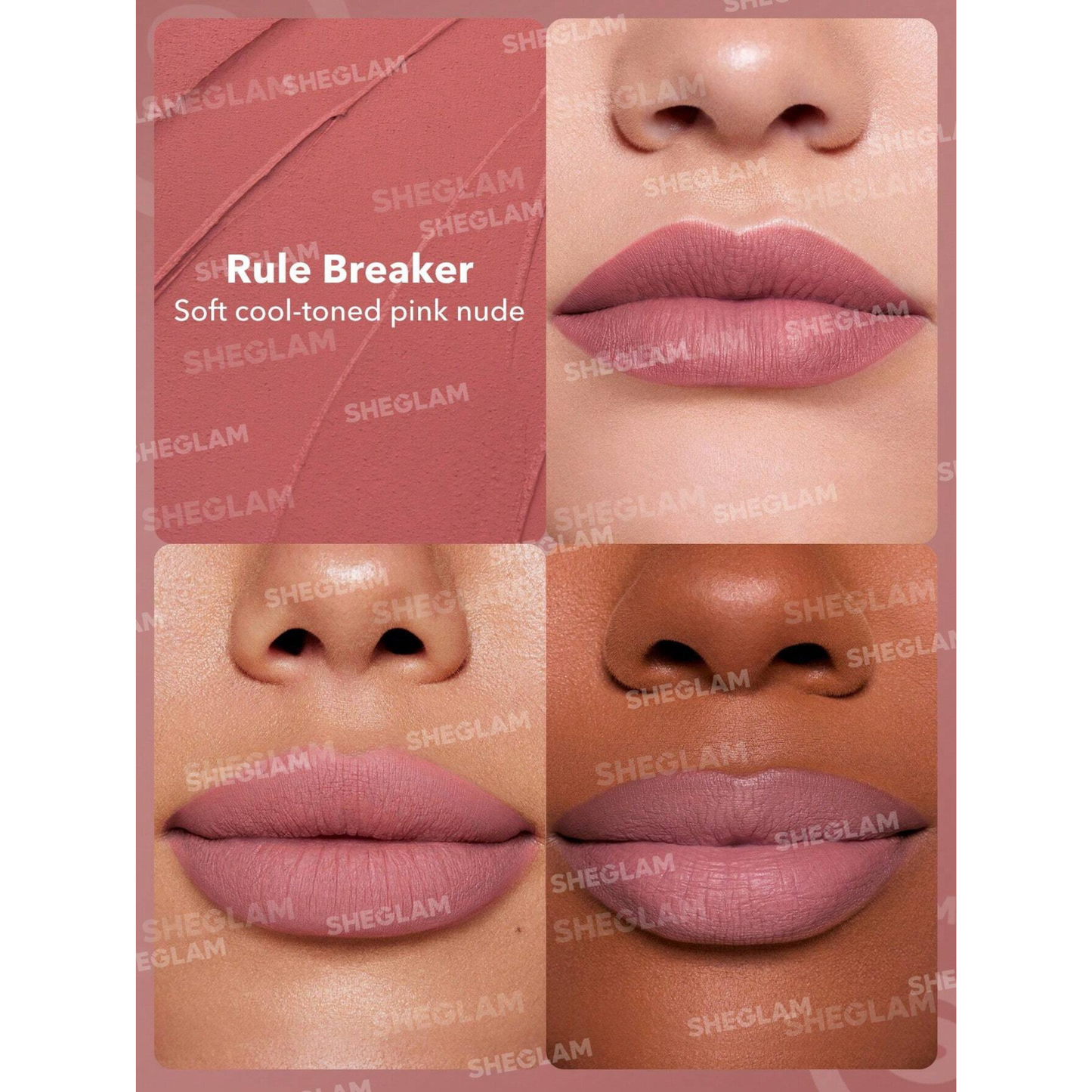 Labial mate de larga duración Sheglam Dynamatte Boom