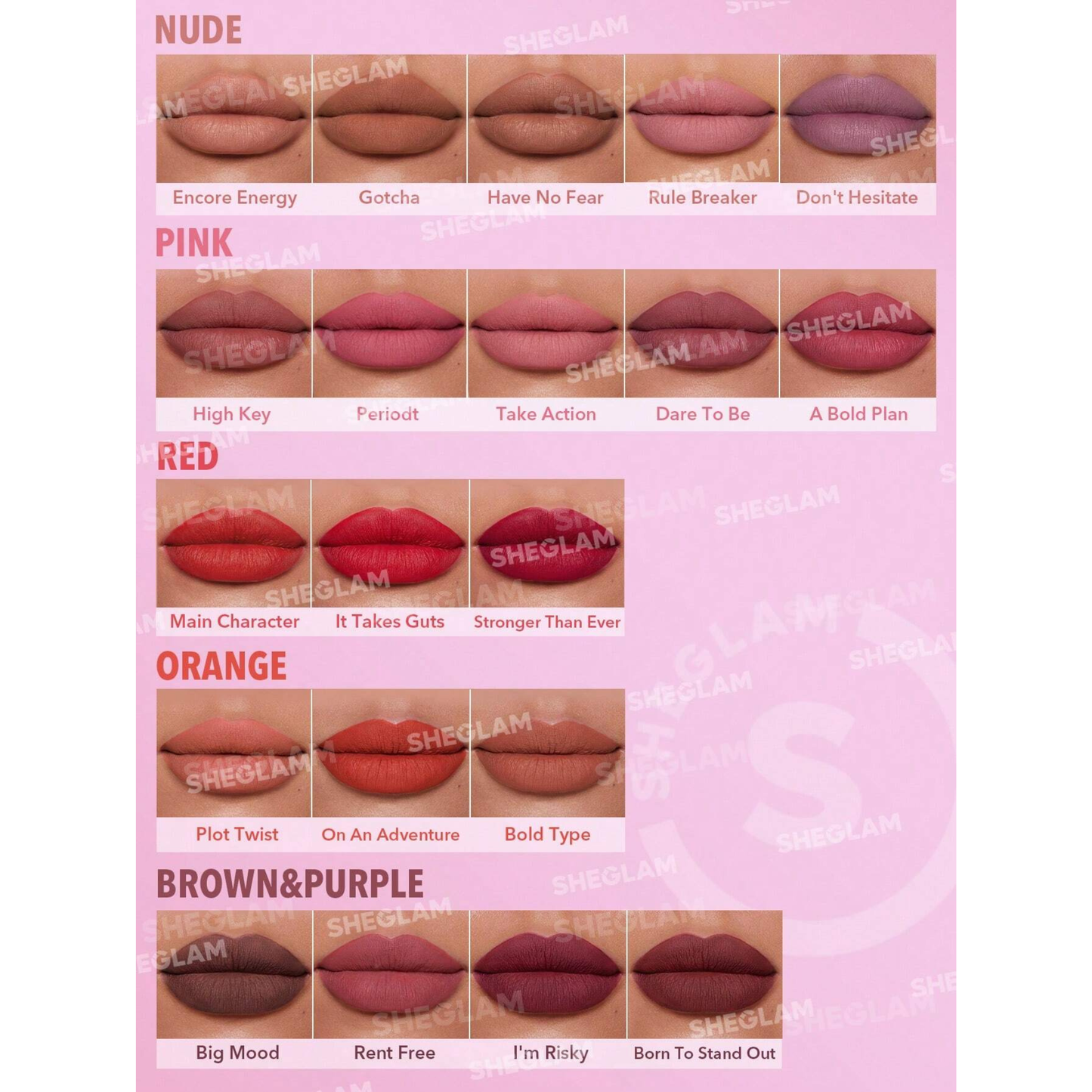 Labial mate de larga duración Sheglam Dynamatte Boom