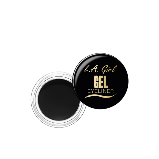 Delineador de ojos en gel negro L.A Girl Jet Black