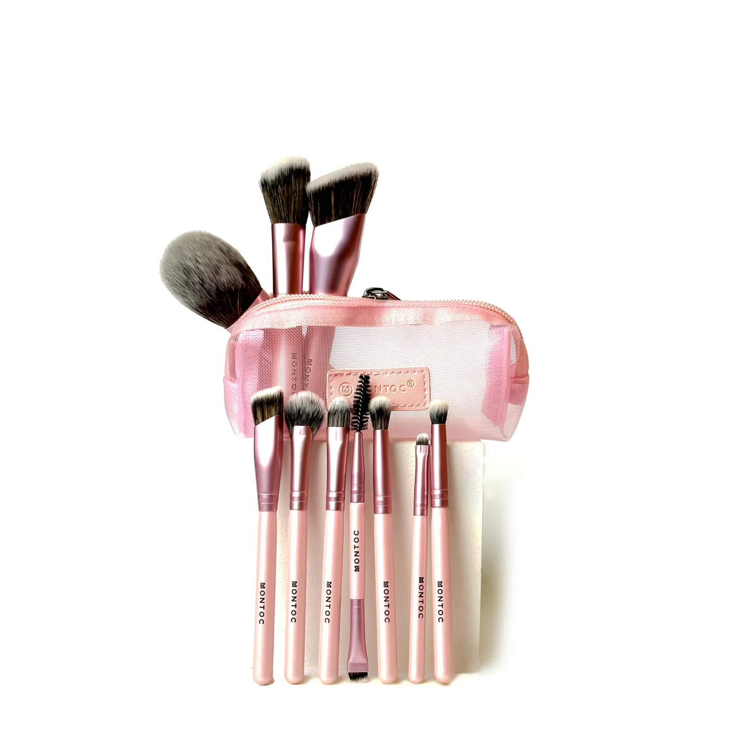 Kit mini brochas de maquillaje Montoc viajero