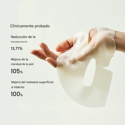 Mascarilla facial iluminadora con niacinamida Biodance Radiant Vita Niacinamide Real Deep Mask 34gr