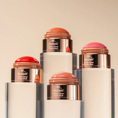 Rubor en crema Enchanté Velvet Glow Powder Blush