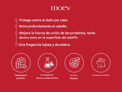 Aceite capilar reparador y nutritivo Moev Annurcatin Hair Oil Essence 80ml