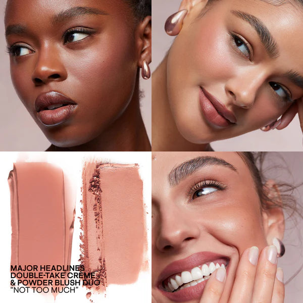 Rubor Patrick Ta Major Headlines Double-Take Crème & Powder Blush Duo