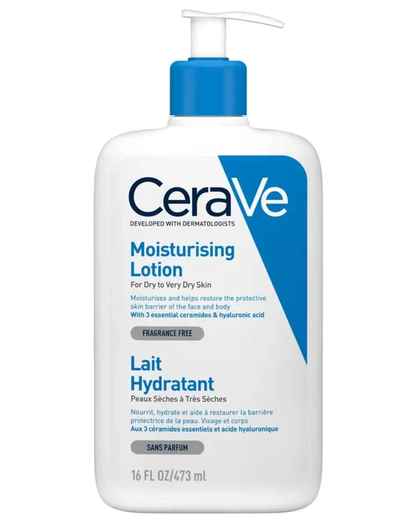 Loción Hidratante Para Piel Seca a Muy Seca Ceravé Moisturising Lotion For Dry to Very Dry Skin 473ml