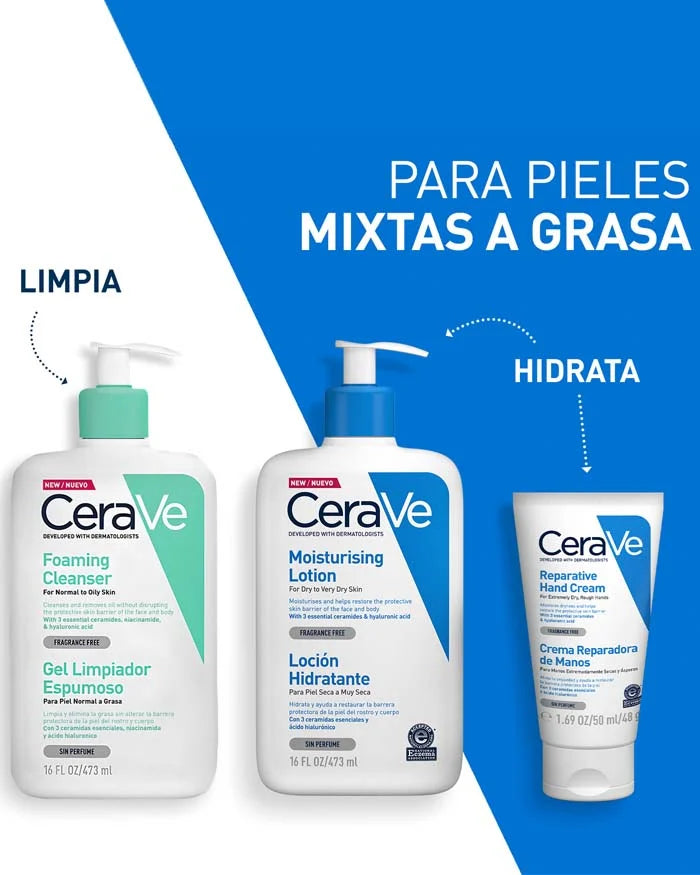 Loción Hidratante Para Piel Seca a Muy Seca Ceravé Moisturising Lotion For Dry to Very Dry Skin 473ml