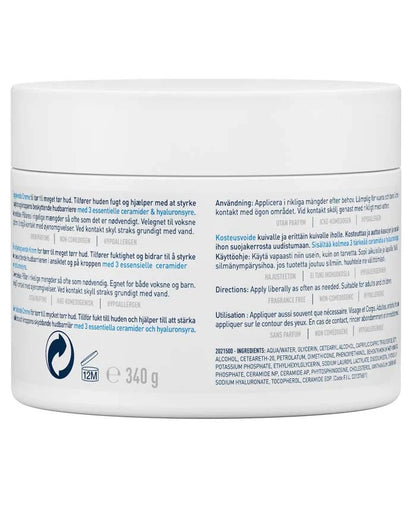 Crema Hidratante Para Piel Seca a Muy Seca CeraVe Moisturising Cream For Dry To Very Dry Skin 454g