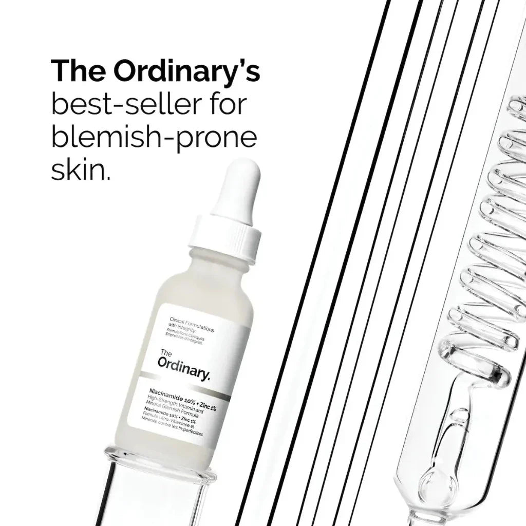 Sérum de Niacinamida The Ordinary Niacinamide 10% + Zinc 1%