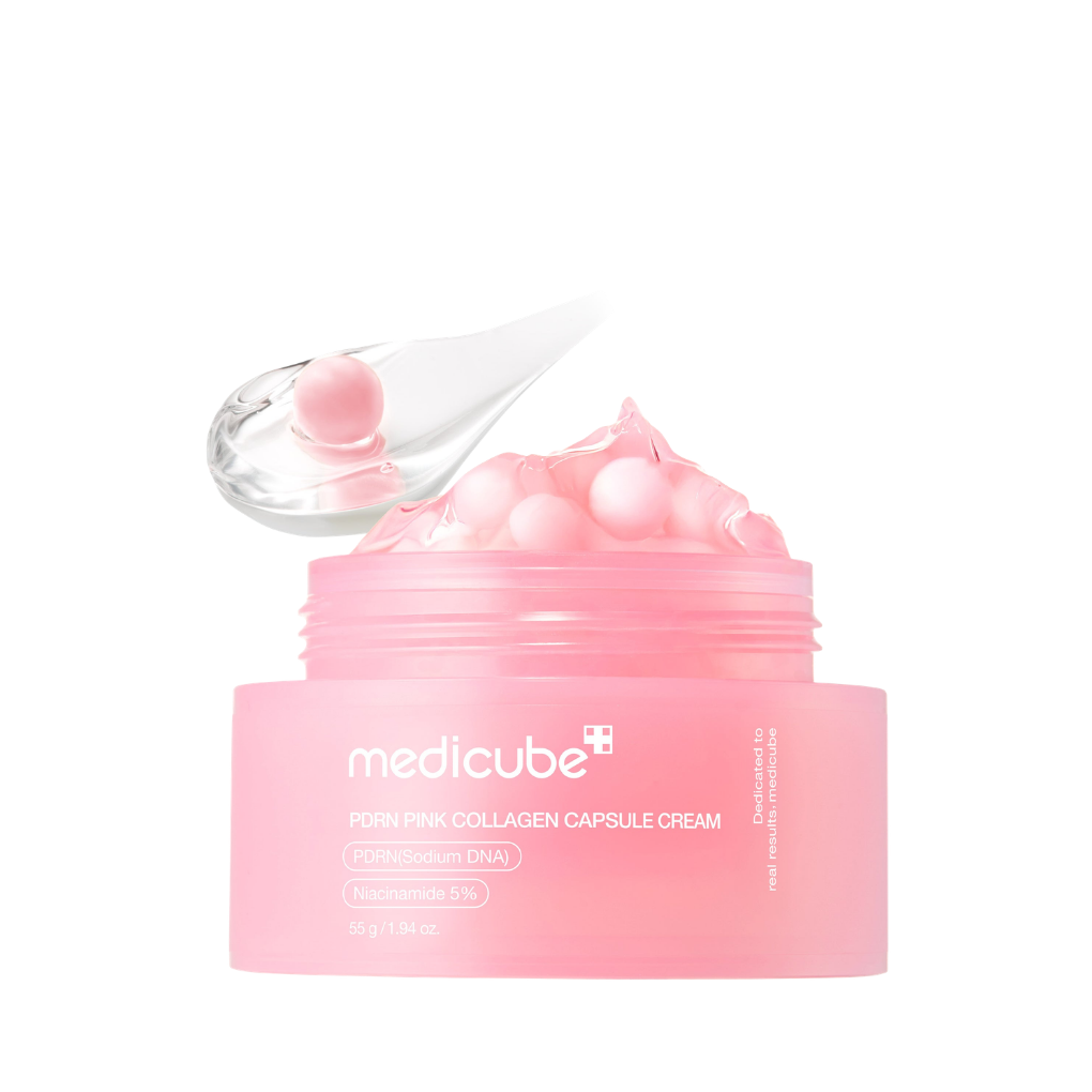 Crema hidratante Medicube PDRN Pink Collagen Capsule Cream 55g