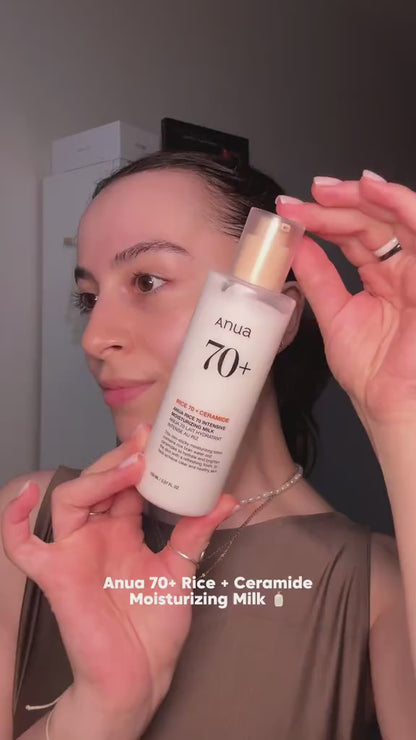 Loción facial hidratante Anua Rice 70 Intensive Moisturizing Milk 150ml