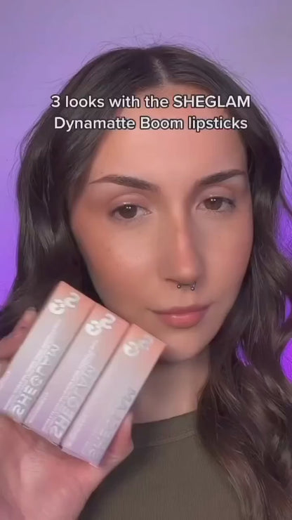 Labial mate de larga duración Sheglam Dynamatte Boom