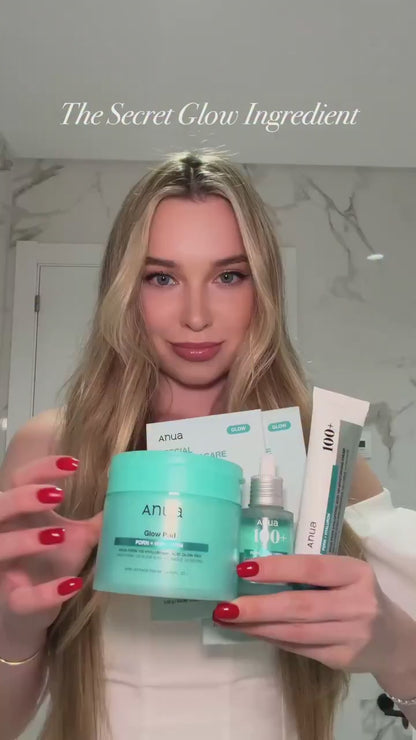 Pads faciales hidratantes efecto glow Anua PDRN Hyaluronic Glow Pad 60 unidades