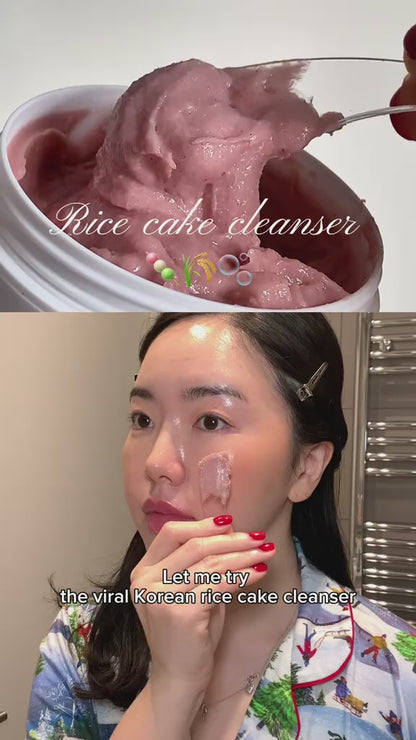 Limpiador facial iluminador Arencia Fresh Rosehip Rice Mochi Cleanser 120g