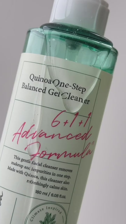Gel limpiador facial equilibrante AXIS-Y Quinoa One-Step 180ml