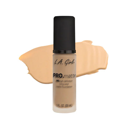 Base de Alta Cobertura Mate L.A Girl PRO Matte Foundation 30ml