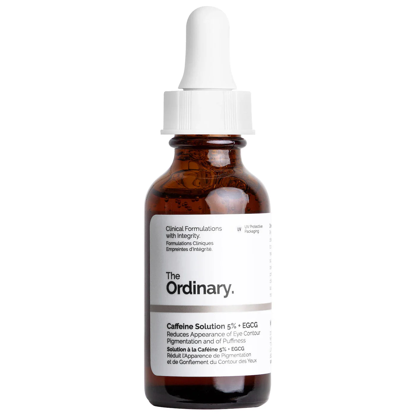 Contorno de Ojos con Cafeína The Ordinary Caffeine Solution 5% + EGCG Depuffing Eye Serum 30ml