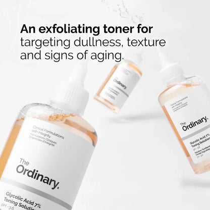 Tónico Exfoliante con Ácido Glicólico The Ordinary Glycolic Acid 7% Exfoliating Toner