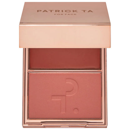 Rubor Patrick Ta Major Headlines Double-Take Crème & Powder Blush Duo