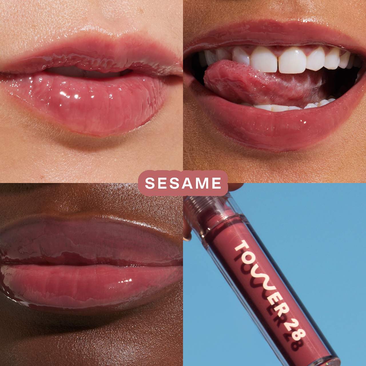Lip Oil Tower 28 Beauty ShineOn Lip Jelly Hydrating Non-Sticky Lip Oil