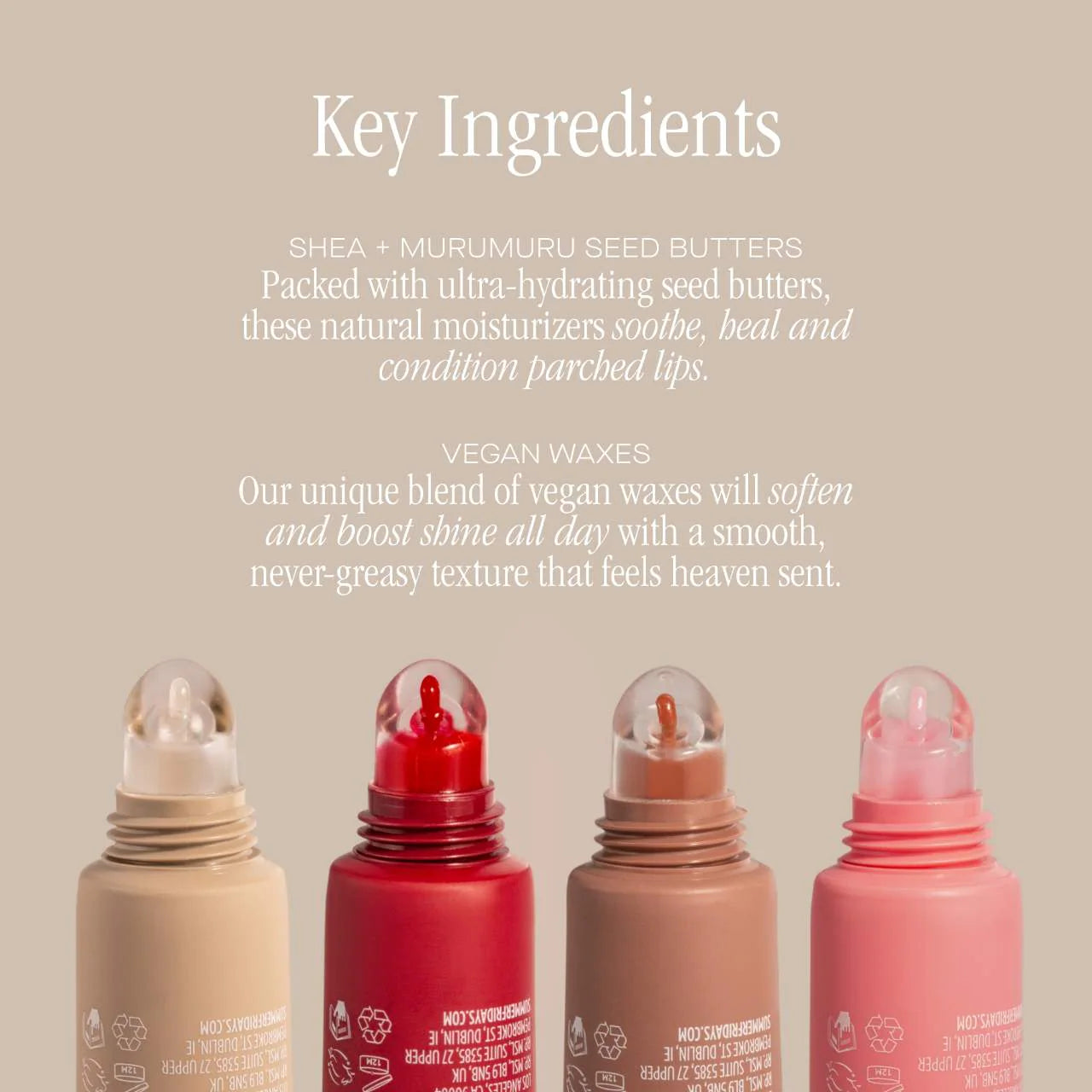 Lip balm Summer Fridays Lip Butter Balm for Hydration & Shine