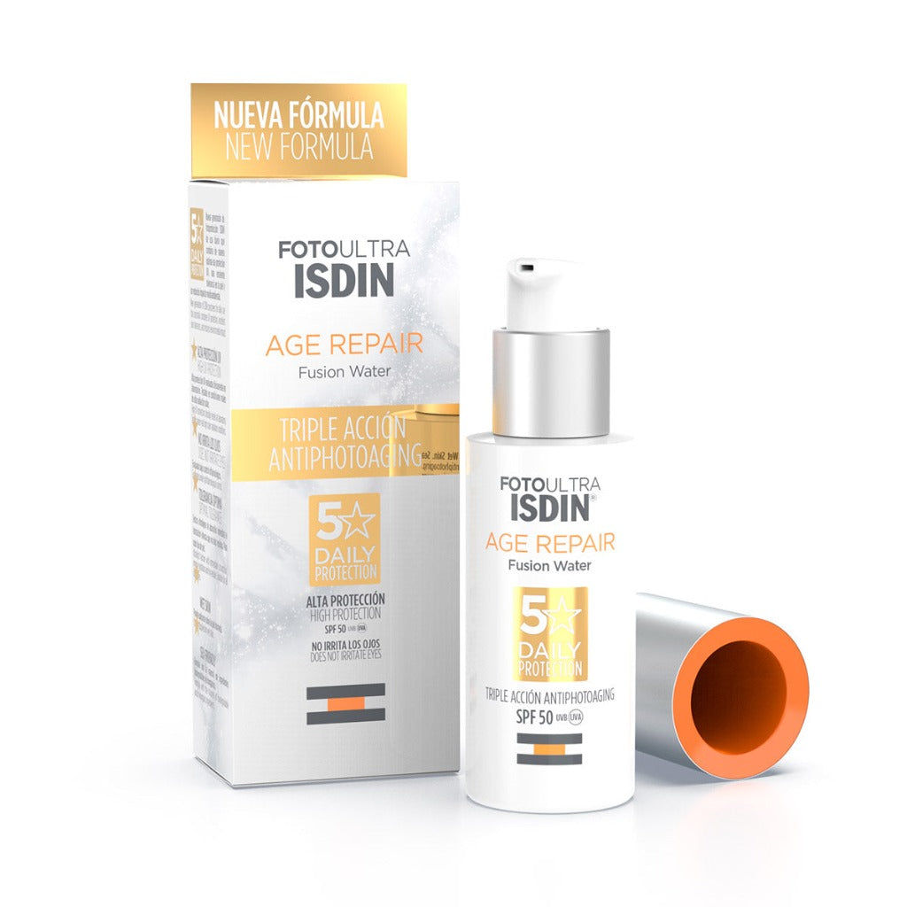 Protector Solar Antiedad Isdin Fotoultra Age Repair Fusion Water 50ml