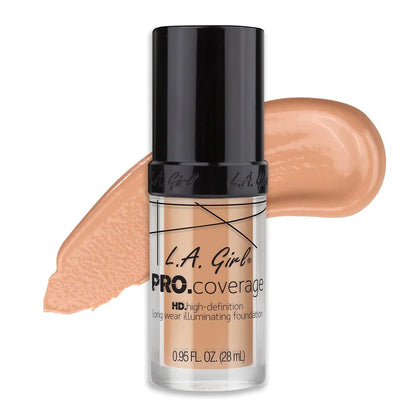 Base de Alta Cobertura Luminosa L.A Girl PRO Coverage Foundation 28ml