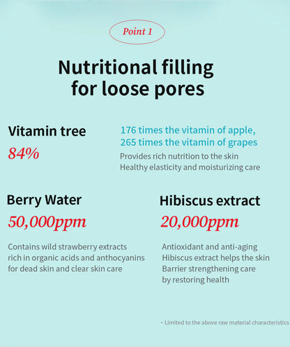 Tónico Iluminador y refinador de poros Tocobo Vita Berry Pore Toner 150ml